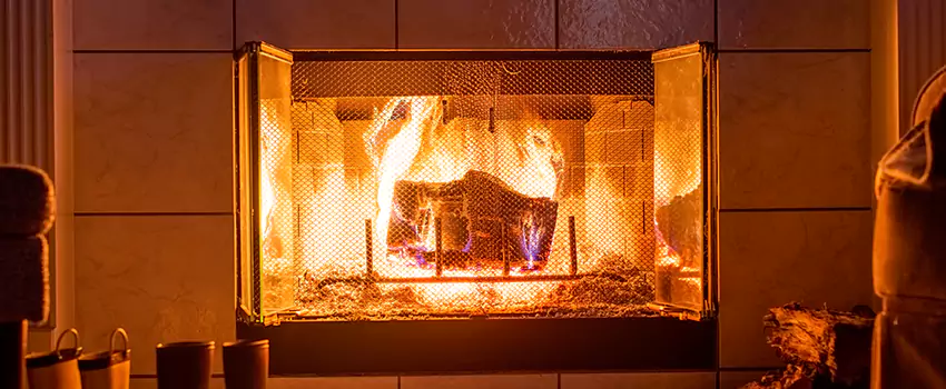Mendota Hearth Landscape Fireplace Installation in Prescott Valley, Arizona