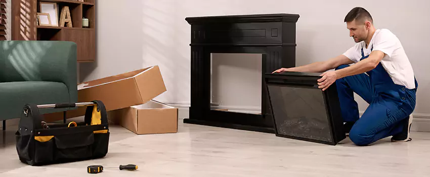 Old Rusted Metal Fireplace Repair And Replacement in Prescott Valley, AZ